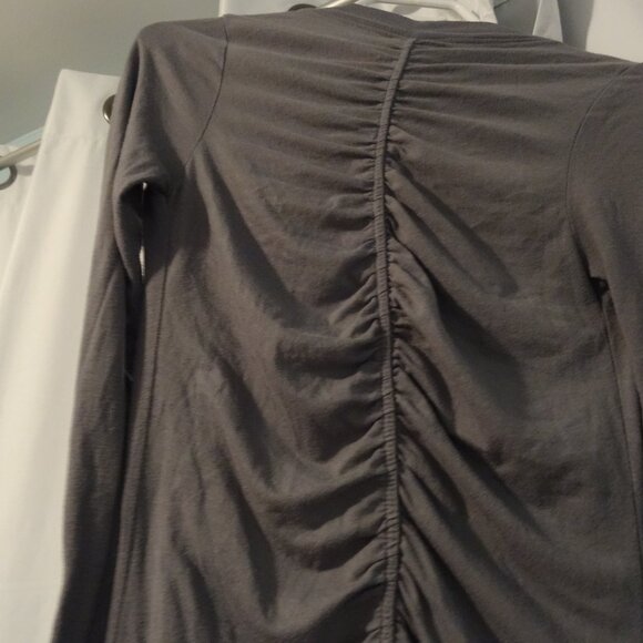 Women's long sleeve Suzy  Shier small top grey - Picture 2 of 5